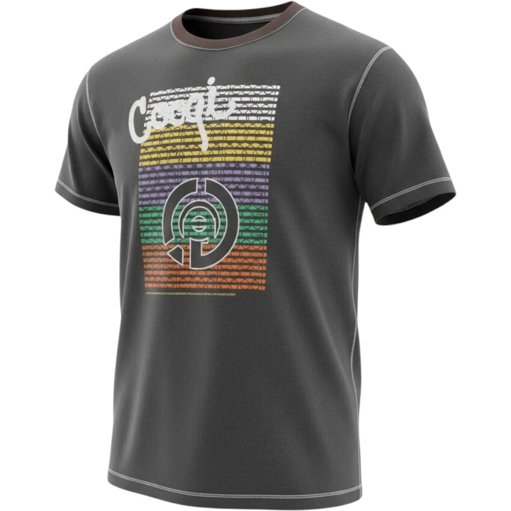 Coogi Vintage Y2K T Shirt 4XL Life Style Brand Graphic Tee Gray Hip Hop 2000s